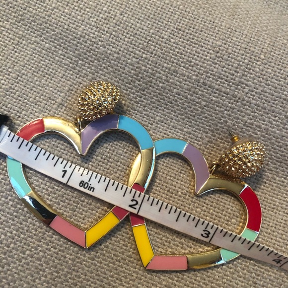 Pride Heart Earrings - Picture 3 of 3